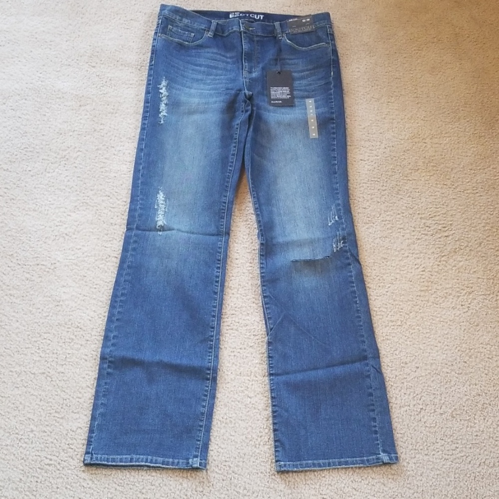 Low Rise Bootcut Jeans